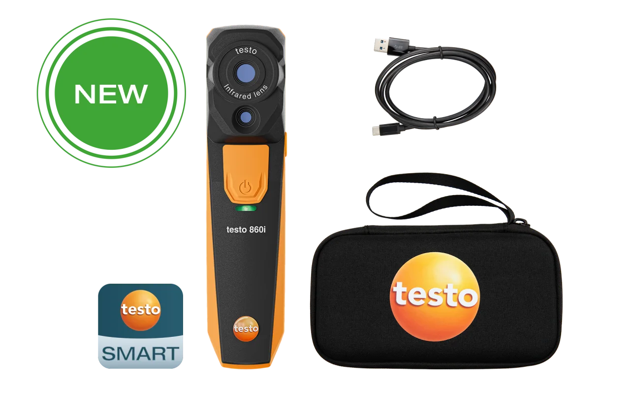 Testo | Wireless Thermal Imaging Camera 860i | Smartphone Control - DHK ...
